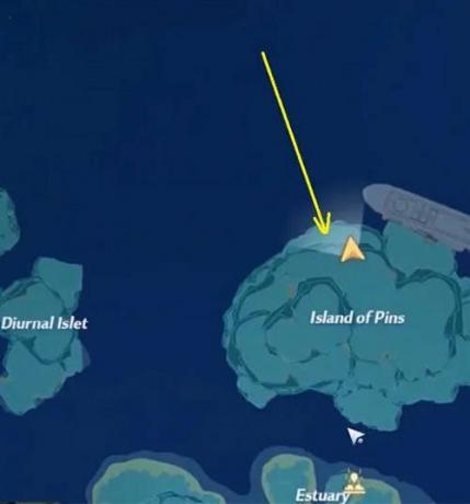 Список всех локаций живописных точек искусственного острова в Tower of Fantasy