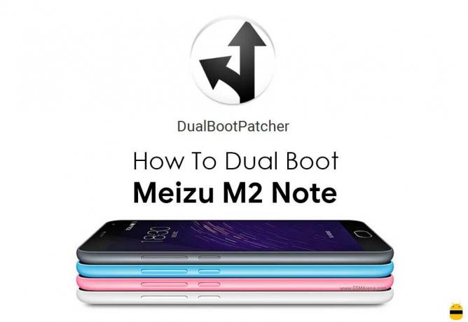 दोहरी बूट पैच का उपयोग करके दोहरी बूट Meizu एम 2 नोट कैसे करें