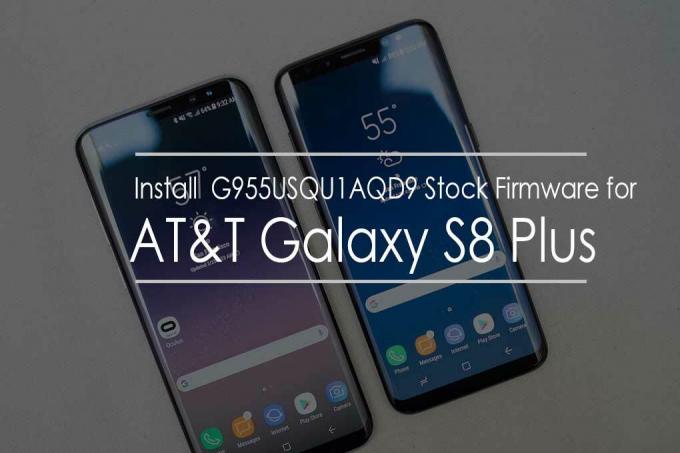 Κατεβάστε το Εγκατάσταση G955USQU1AQD9 Stock Firmware για AT&T Galaxy S8 Plus (ΗΠΑ)
