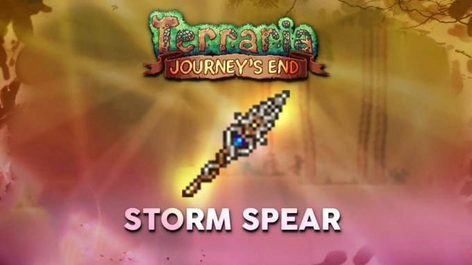 Storm Spear v Terraria Journey’s End