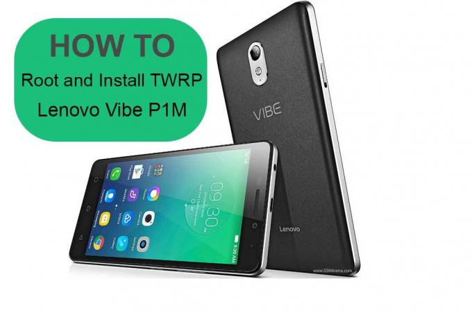 TWRP Recovery op Lenovo Vibe P1M