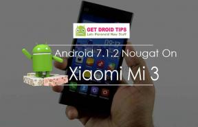 Laadige alla Android 7.1.2 Nougati installimine Xiaomi Mi 3-le (kohandatud ROM, AICP)