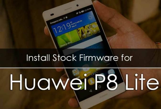 Firmware til Huawei P8 Lite