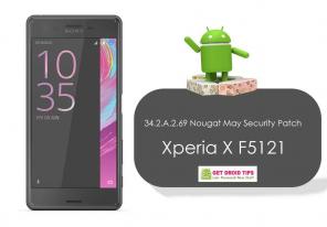 Scarica Installa 34.2.A.2.69 Nougat May Security Patch Update per Xperia X F5121