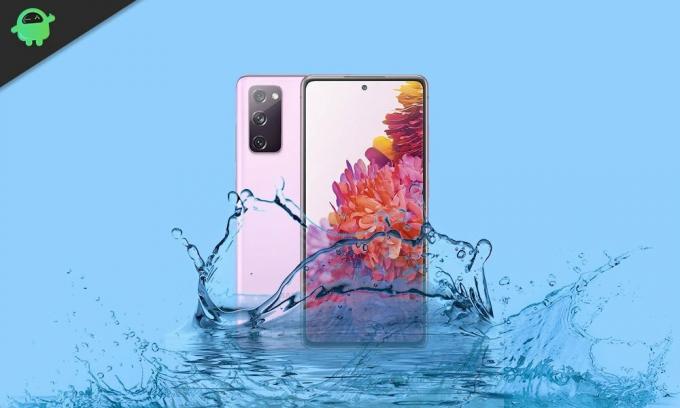 Verizon Samsung Galaxy S20 FE 5G waterdichte test