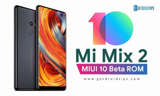 A MIUI 10 Global Beta ROM 8.7.26 telepítése a Xiaomi Mi Mix 2 készülékhez [v8.7.26]