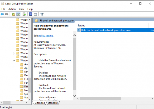 Windows 10'da Windows Güvenliği'nde Güvenlik Duvarı ve Ağ Korumasını Gizle
