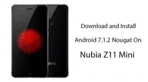 Download Installeer officiële Android 7.1.2 Nougat op Nubia Z11 Mini