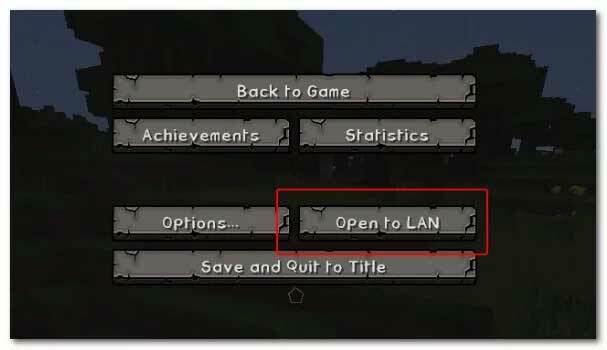 A nem működő Minecraft LAN javítása