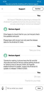 Verizon ще натисне Android 10 Beta Build за Galaxy S9 преди стабилна актуализация