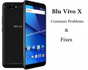 Често срещани проблеми и поправки на Blu Vivo X.