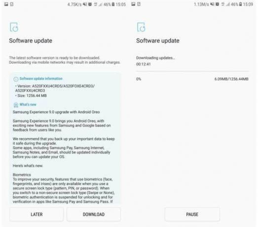 Descărcați firmware-ul Android Oreo A520FXXU4CRD5 pentru Galaxy A5 2017