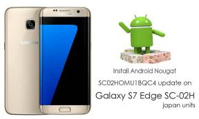 Installera SC02HOMU1BQC4 Nougat-uppdatering på Galaxy S7 Edge SC-02H