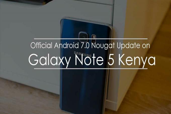 Samsung Galaxy Note 5 Kenijas oficiālā programmaparatūra (SM-N920C)