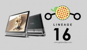 Téléchargez Lineage OS 16 sur Lenovo Yoga Tab 3 Plus basé sur Android 9.0 Pie