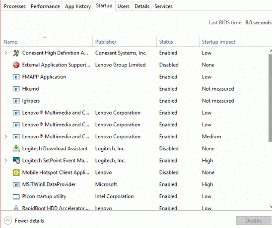 Corrección: Error de BSOD de Intelppm.sys en Windows 10
