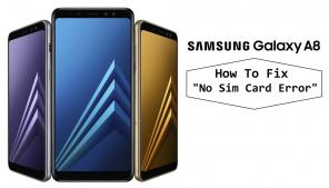 كيفية إصلاح Samsung Galaxy A8 2018 الذي لا يظهر خطأ في بطاقة SIM