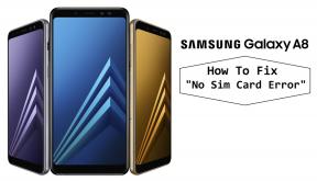 Een Samsung Galaxy A8 2018 repareren die Geen simkaartfout vertoont