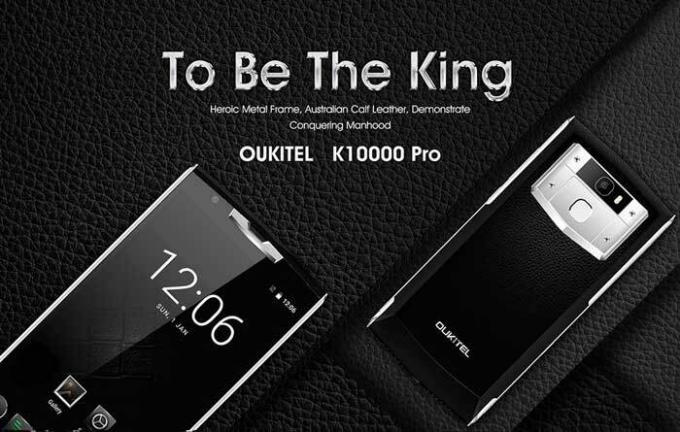 Beste tilbud på OUKITEL K10000 Pro 4G Phablet Smartphone