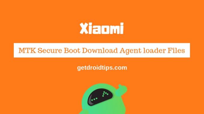 Изтеглете Xiaomi MTK Secure Boot Download Agent loader Файлове [MTK DA]