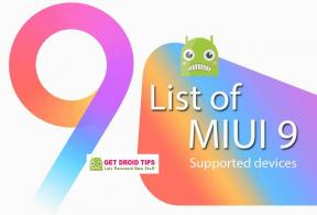 Liste der von MIUI 9 unterstützten Geräte (offiziell und inoffiziell)
