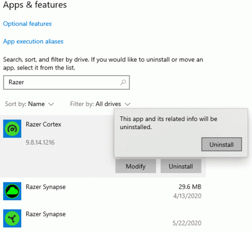 Cara Memperbaiki Jika Razer Chroma Tidak Berfungsi di Windows 10