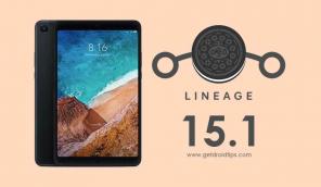 הורד את Lineage OS 15.1 ב- Xiaomi Mi Pad 4 מבוסס אנדרואיד 8.1 אוראו