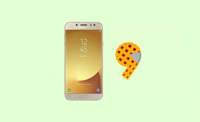 „Galaxy J7 2017“, „Android 9.0 Pie“