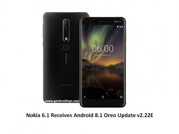 Nokia 6.1 Android 8.1 Oreo