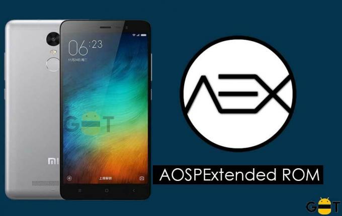 Descarga AOSPExtended para Xiaomi Redmi 3 basado en Android 9.0 Pie