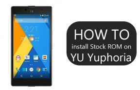 كيفية تثبيت ROM Stock الرسمي على YU Yuphoria