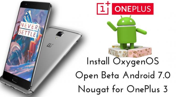 Download en installeer OxygenOS Open Beta 8 Android 7.0 Nougat voor OnePlus 3