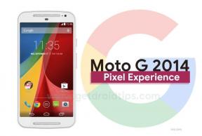 Download Pixel Experience ROM på Moto G 2014 med Android 9.0 Pie
