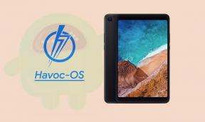 Λήψη και ενημέρωση του Havoc OS στο Xiaomi Mi Pad 4 / Plus (Android 10 Q)