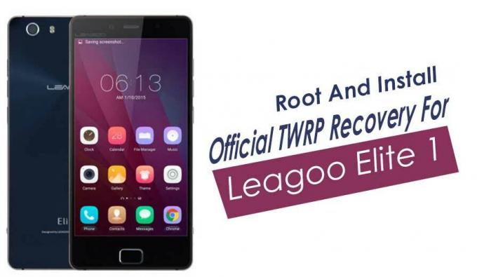 Comment rooter et installer TWRP Recovery sur Leagoo Elite 1