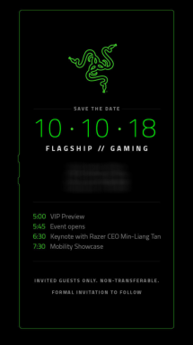 يؤكد تاريخ إصدار Razer Phone 2: الدعوات الرسمية متداولة الآن