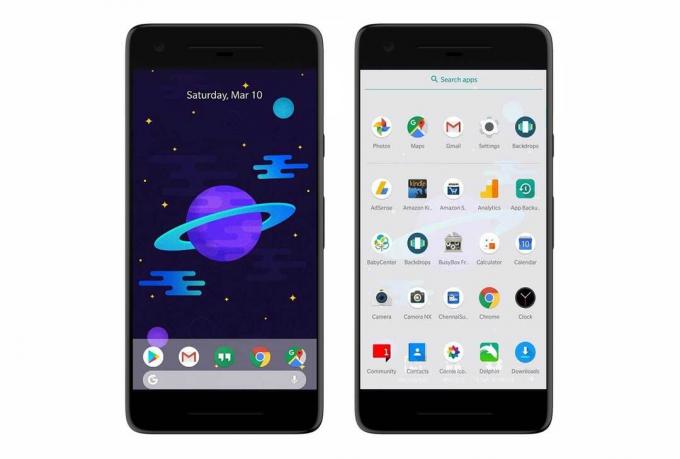 Android 9.0 Pie launcher