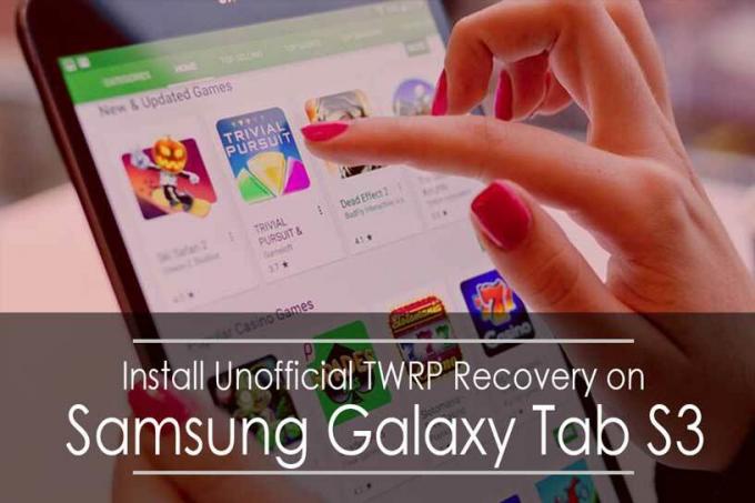 Hogyan lehet rootolni és telepíteni a TWRP helyreállítást a Galaxy Tab S3-ra