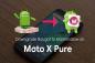Hvordan nedgradere Moto X Pure fra Android Nougat til Marshmallow