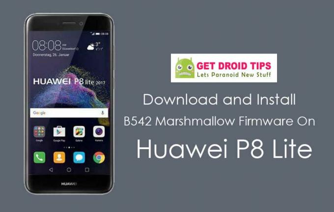 Descargar Instalar el firmware B542 Marshmallow en Huawei P8 Lite (ALE-L21) (Rusia)
