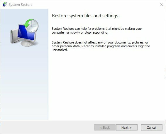 Vraćanje sustava Windows