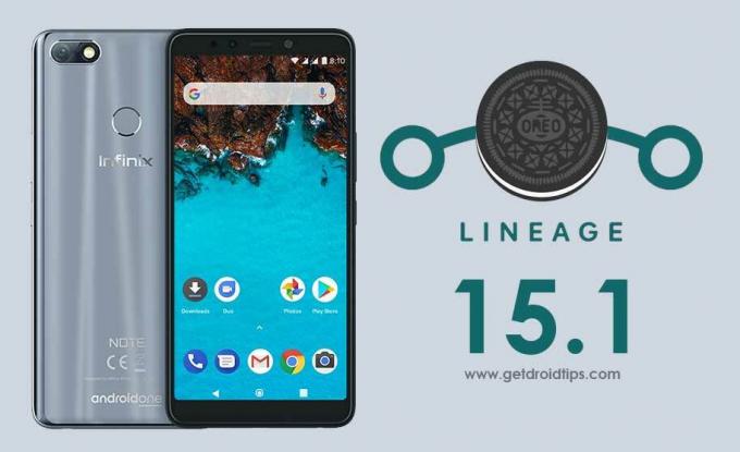 Stiahnite si Install Lineage OS 15.1 na Infinix Note 5 pre Android 8.1 Oreo