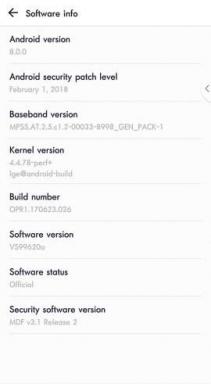 Lataa Asenna Verizon LG V30 VS99620a Android Oreo -päivitys