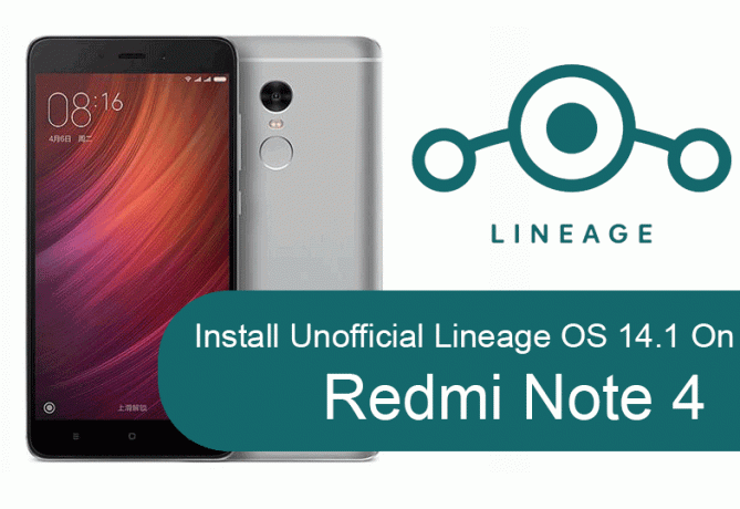 So installieren Sie inoffizielles Lineage OS 14.1 auf Redmi Note 4