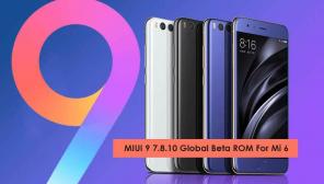 Stáhněte si a nainstalujte MIUI 9 7.8.10 Global Beta ROM pro Mi 6