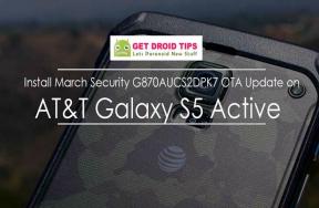 Instale a atualização do March Security G870AUCS2DPK7 OTA no AT&T Galaxy S5 Active