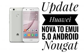 Kuinka päivittää Huawei Nova EMUI 5.0: een (Android Nougat 7.0)