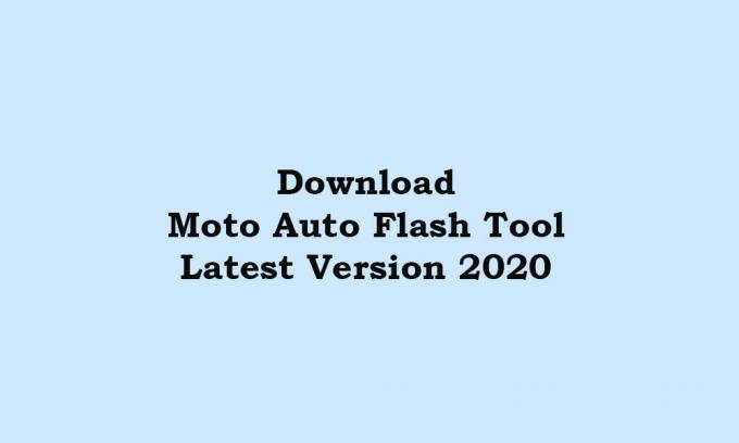Laden Sie das Moto Auto Flash Tool - Neueste Version 2020 v8.2 herunter