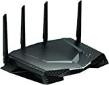 Immagine del router Wi-Fi NETGEAR Nighthawk Pro Gaming XR500 con 4 porte Ethernet e velocità wireless fino a 2,6 Gbps, AC2600, ottimizzato per ping basso, nero