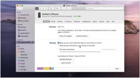 Back-up voor iPhone of iPad naar Mac uitvoeren in MacOS Catalina met Finder